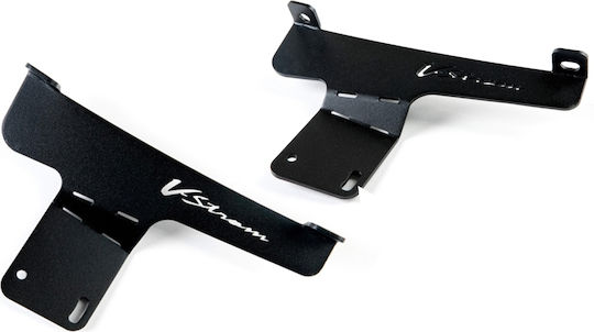 Moto Discovery V-strom Dl650/1000 '04-'11 Bases for Projectors Μοτοσυκλέτας in Black Color 000242