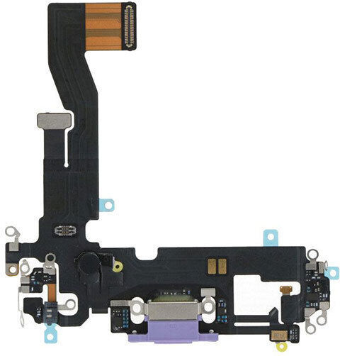 Kabel mit Anschluss zum Aufladen in Lila Farbe für iPhone 12