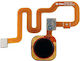 Flex Cable with Fingerprint in Black colour for Redmi Note 6 Pro