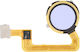 Flex Cable with Fingerprint in Purple colour for Redmi 12C