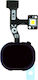 Flex Cable with Fingerprint in Black colour for Galaxy M31