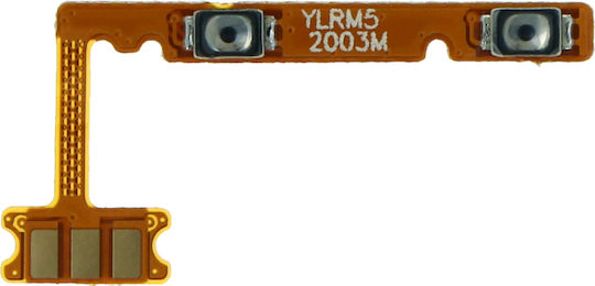 Button Flex Καλωδιοταινία με Πλήκτρα Έντασης για Realme 5