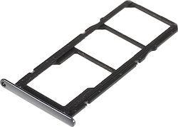 Sim Tray Μαύρο για Huawei Y6 2018 Sim Tray Μαύρο για Huawei Y6 2018