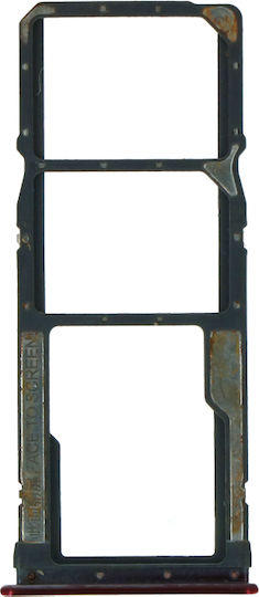 Sim Card Tray Dual Card Κόκκινο για Redmi 7