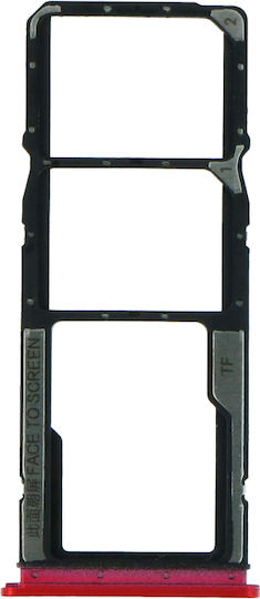 Sim Card Tray Κόκκινο για Redmi 8A