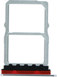 Sim Card Tray Dual Card Λευκό για Huawei P30 Sim Card Tray Dual Card Λευκό για Huawei P30