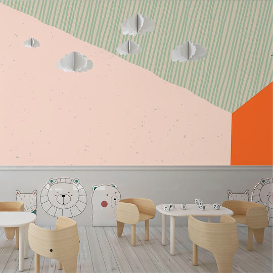 Caravelshop Embosat Kids Paper Wallpaper L350xH270buc