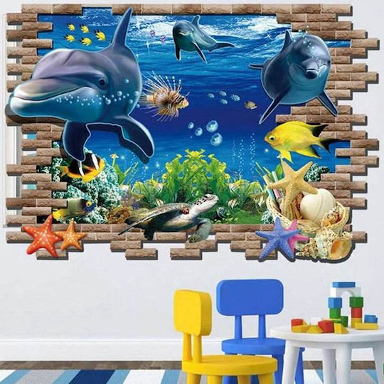 Детска стикерна за стена Стена 3D 70x508бр Детска стикерна за стена Стена 3D 70x508бр