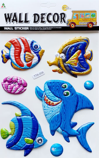 Kids Foam 3D Wall Sticker 20x30cm 7pcs