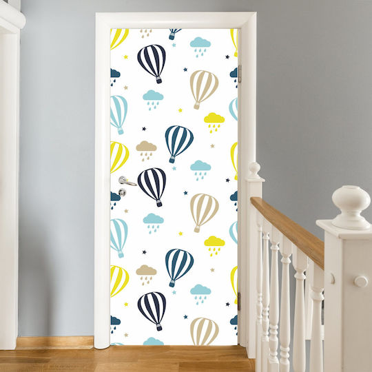 Caravelshop Детска стикерна за стена Врата 90x220бр