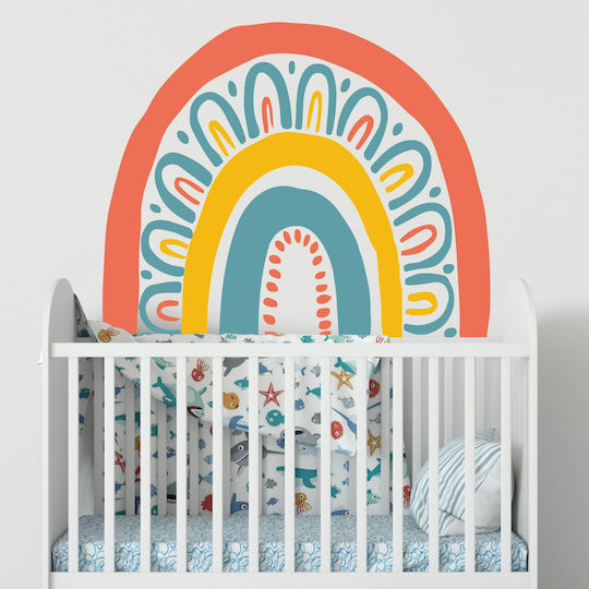 Caravelshop Детска стикерна за стена Стена 100x85бр