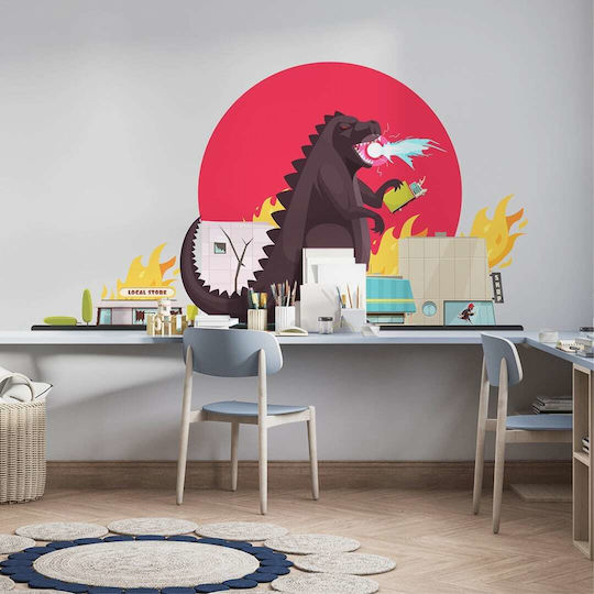 Caravelshop Autocolant Decorativ pentru Copii Perete 100x55buc