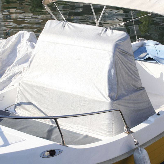Προστατευτικό Κάλυμμα Κονσόλας Σκάφους Extra Large Ασημί Χρώμα