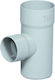 Fasoplast 1/2 PVC Tee PVC 100mm Φ100/63
