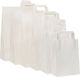 Paper Packaging Bags with Handle White 37x27x12cm 350pcs