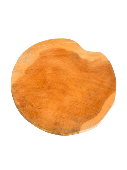 Wooden Cheese Serving Platter 22x22cm