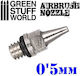Green Stuff World Replacement Airbrush Spare Injector Modeling 0.3mm