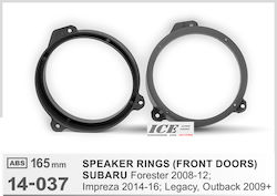 Inel pentru difuzor de Mașină Partea din față Subaru Padurar 2buc