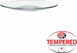 Duralex Cup Saucer Glass Transparent (6pcs)