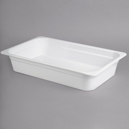GTSA Σκεύος Gastronorm Πορσελάνης GN1/1 με Βάθος 100mm