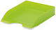 Durable Plastic Filing Tray Green