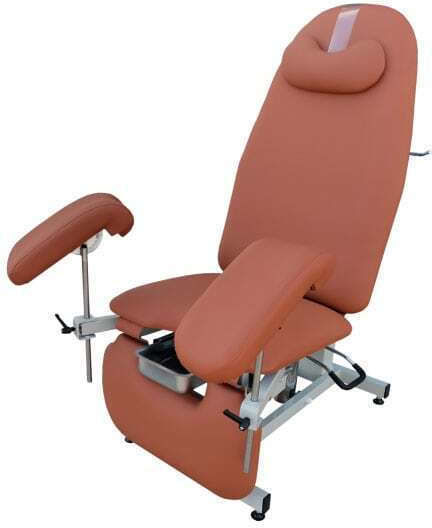 Medizinischer Stuhl in Orange Farbe 6220