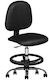 iCare Ιατρικό Σκαμπό mit Rückenlehne Black 1400C.2000