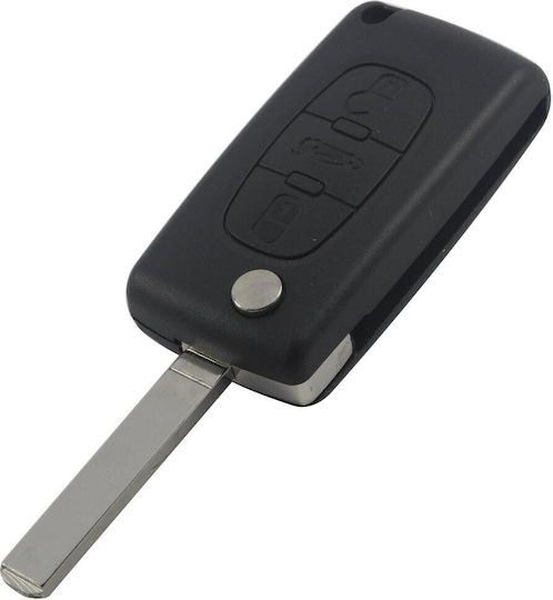 Αναδιπλούμενο Κλειδί Αυτοκινήτου για Citroen C4 / C6 Mazda 3