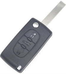 Foldable Car Key for Audi Cabriolet Hyundai Coupe Mazda 3 Peugeot 307 Renault Coupe Volkswagen CC