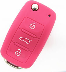 Foldable Car Key Shell with Blade with 3 Buttons for Seat / Skoda / VW