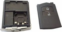 Car Key Shell with Blade with 2 Buttons for Mazda