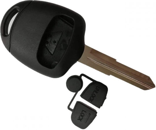 Carcasă cheie auto cu lamă cu 2 butoane pentru Mitsubishi