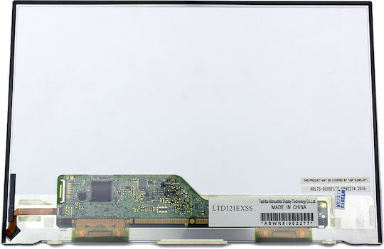 Οθόνη 12.1" LED 1280x800 Glossy 30 Pin για Laptop Universal (91412)
