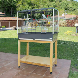 Ferplast Bird Cage Piano 97x58x83cm. Brown