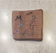 Nakaro Wood Πин WC Мъжки 12x12см ΚΑΡ-552