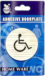 Sign Self-Adhesive "Disabled" 37359