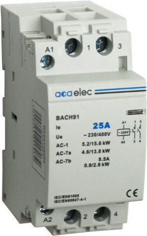 Phase Relays Verriegelung Double Pole with Voltage 230V