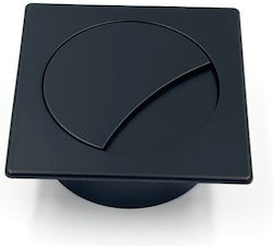 Poliplast 202-905Q#BLACK Τάπα Καλωδίων Poliplast 202-905Q#BLACK Τάπα Καλωδίων