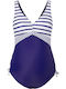 Babykids One Piece Maternity Swimwear Blue