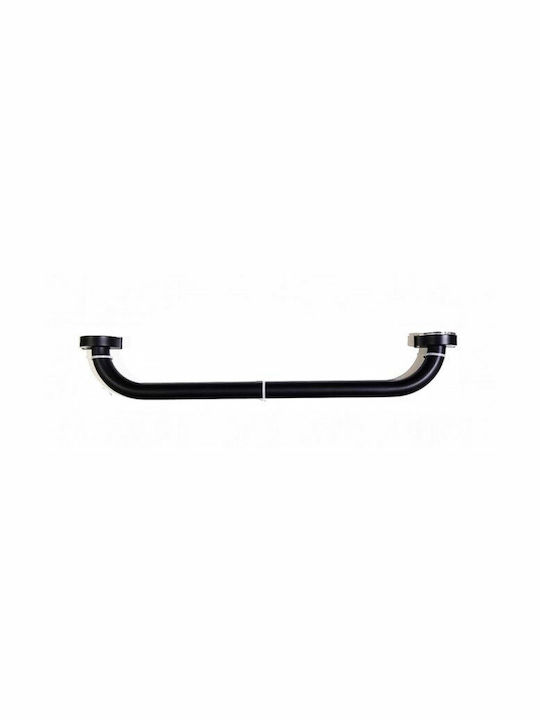 Bathroom Grab Bar for Persons with Disabilities 53cm Black