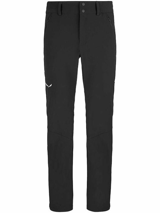 Salewa Talveno 2 Durastretch Bărbați Lung Pantaloni Drumeție Negru