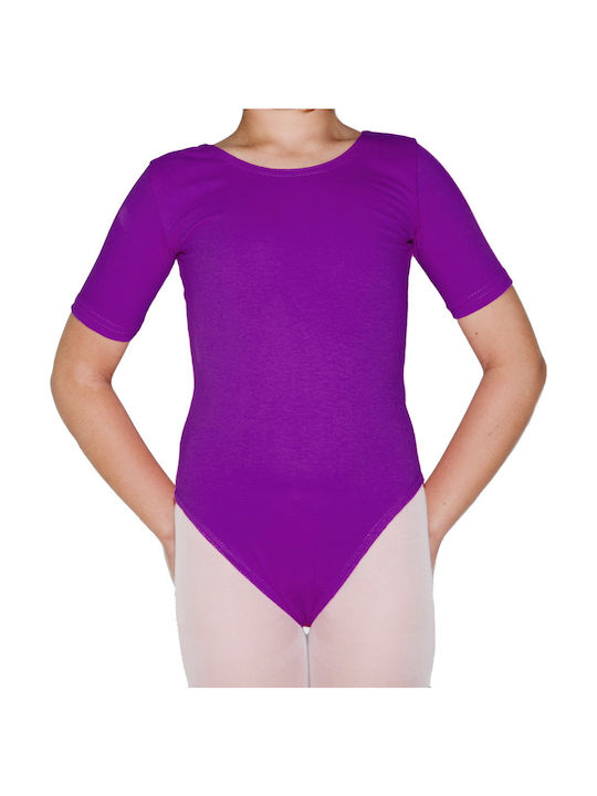 Kormaki Kids Dance Bodysuit Purple
