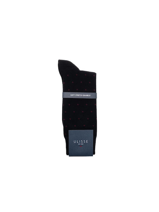 Ulisse Men's Socks Burgundy