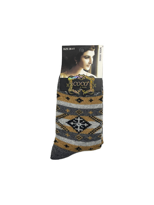 Coco&Hana Women's Socks Gray