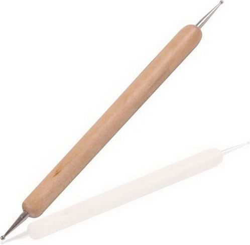 Wood Nail Brush Dotting Tool No 3