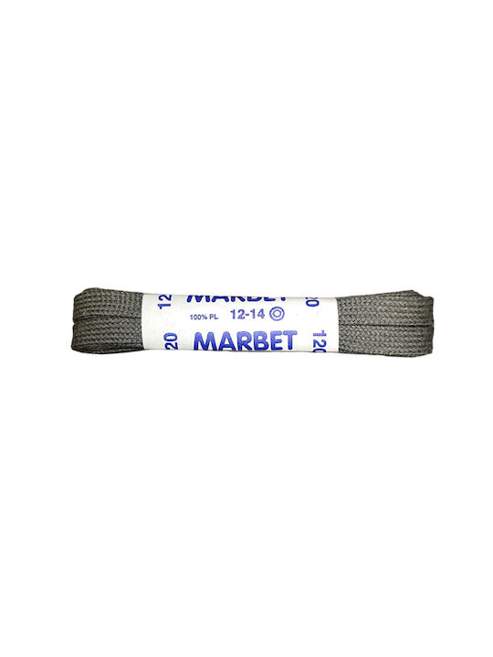 Marbet Shoelaces Gray 2pcs 120cm