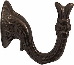 Benini Holdback Hook made of Metal Bronze 1pcs