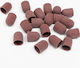 Nailp Professional Καπελάκι Τροχού Καφέ 10τμχ 2002.CS0015.NYLON