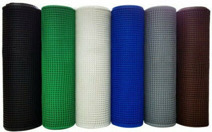 Balcony Railing Safety Net Blue with Cut-to-Size Height 100cm