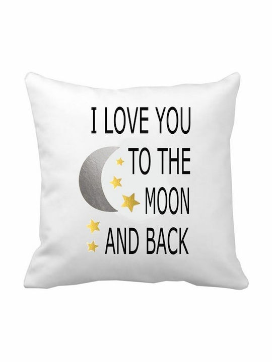 VOUR Kids Decorative Pillow Love You To White 20x20cm
